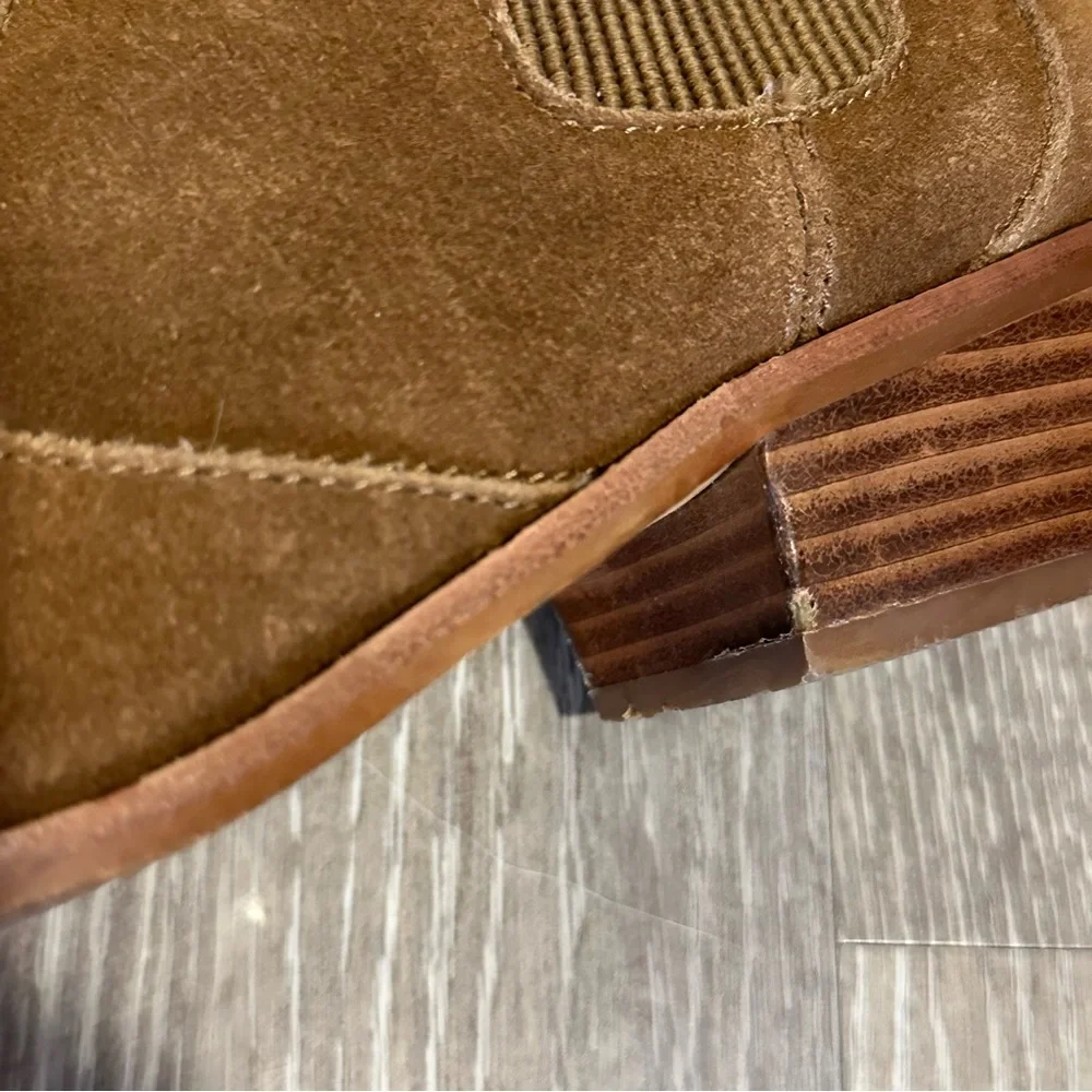 GAP Western Chelsea Boot Brown Ankle Booties - Picture 5 of 10